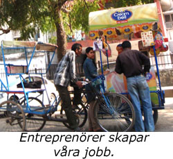 entreprenrer i Indien
